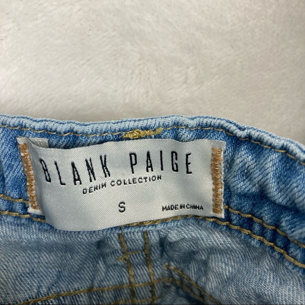 Blank Paige Women’s Distressed Denim Overalls sz Small - Picture 13 of 15